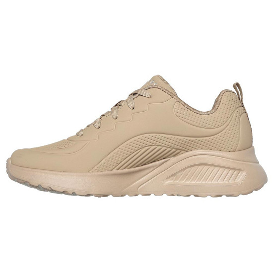 Skechers Deboss Durabuck Lace Up Fashion Sneaker